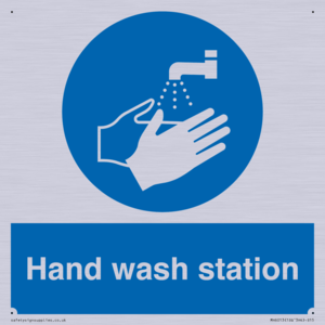 Hand wash station